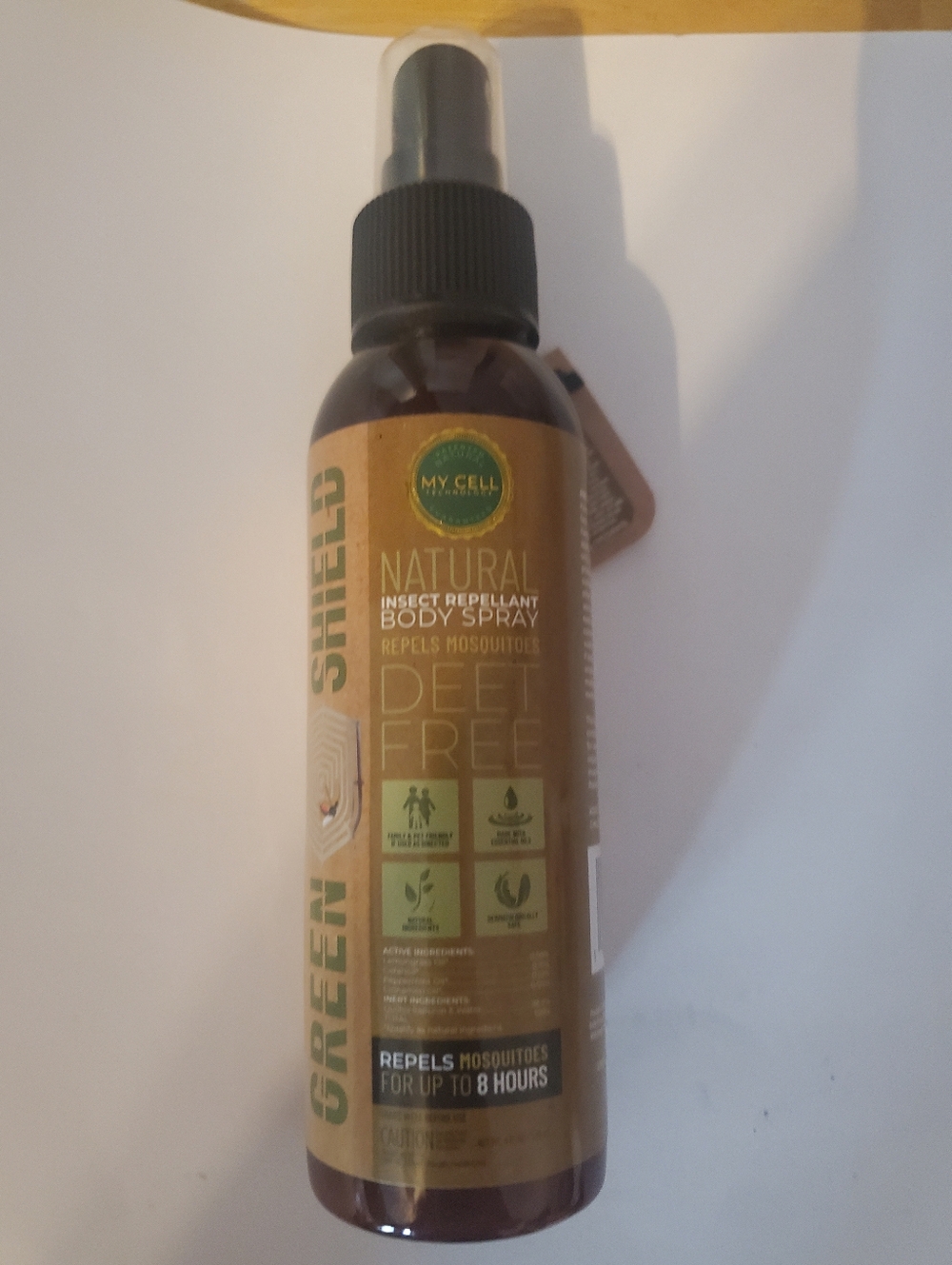My Cell Green Shield Natural Insect Repellent Spray